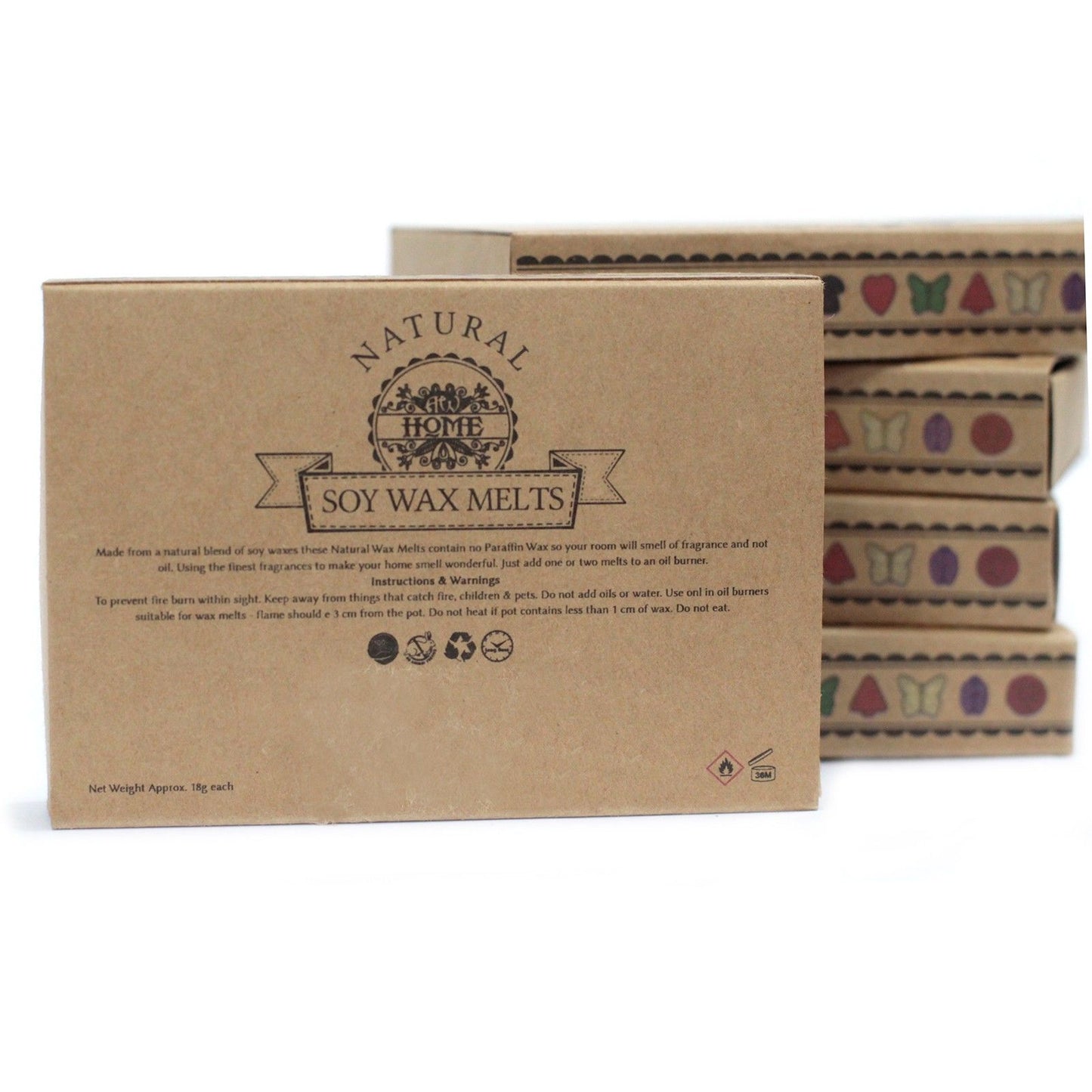 Box of 6 Wax Melts - Cinnamon & Orange