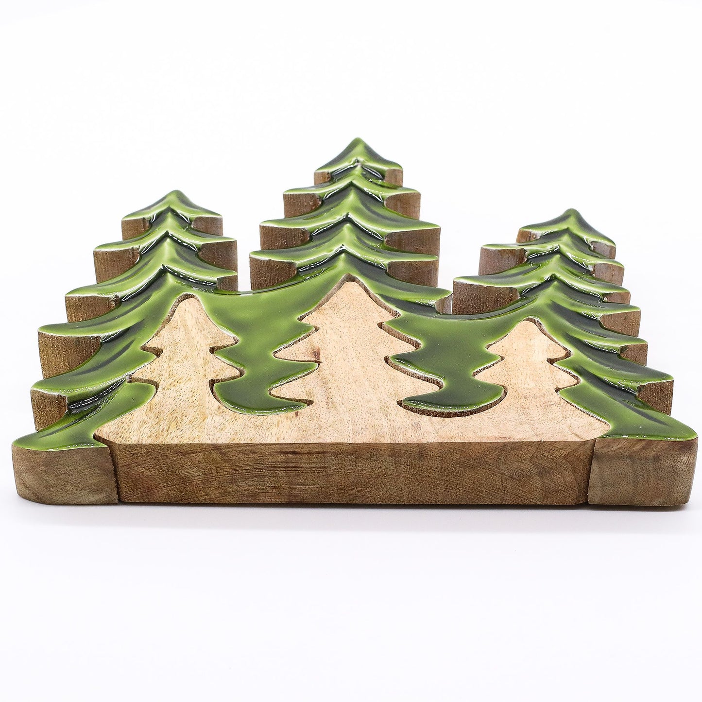 Lost in the Forest - Three Trees 3D Wooden Decoration - 20x23cm