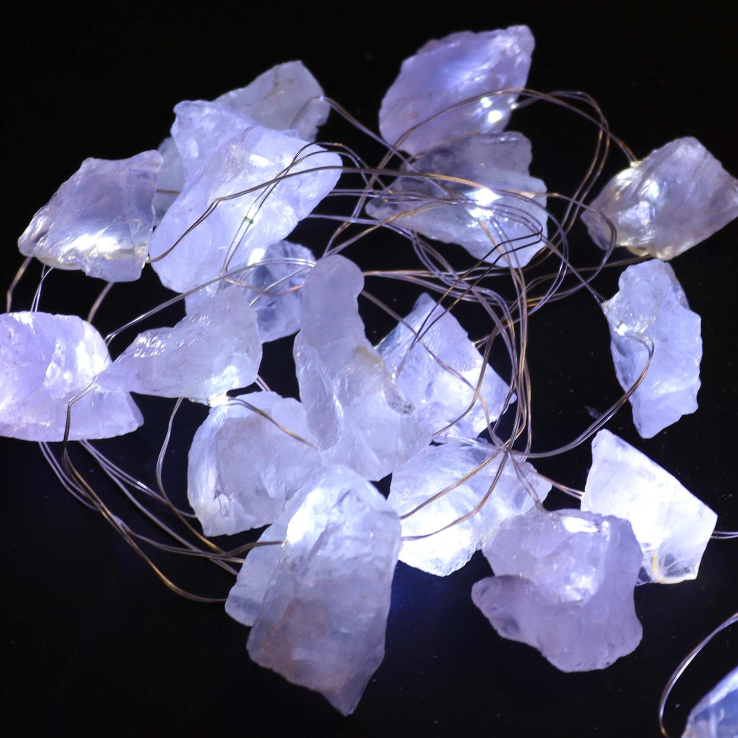 Gemstone Enchantment String Lights - Rock Quartz