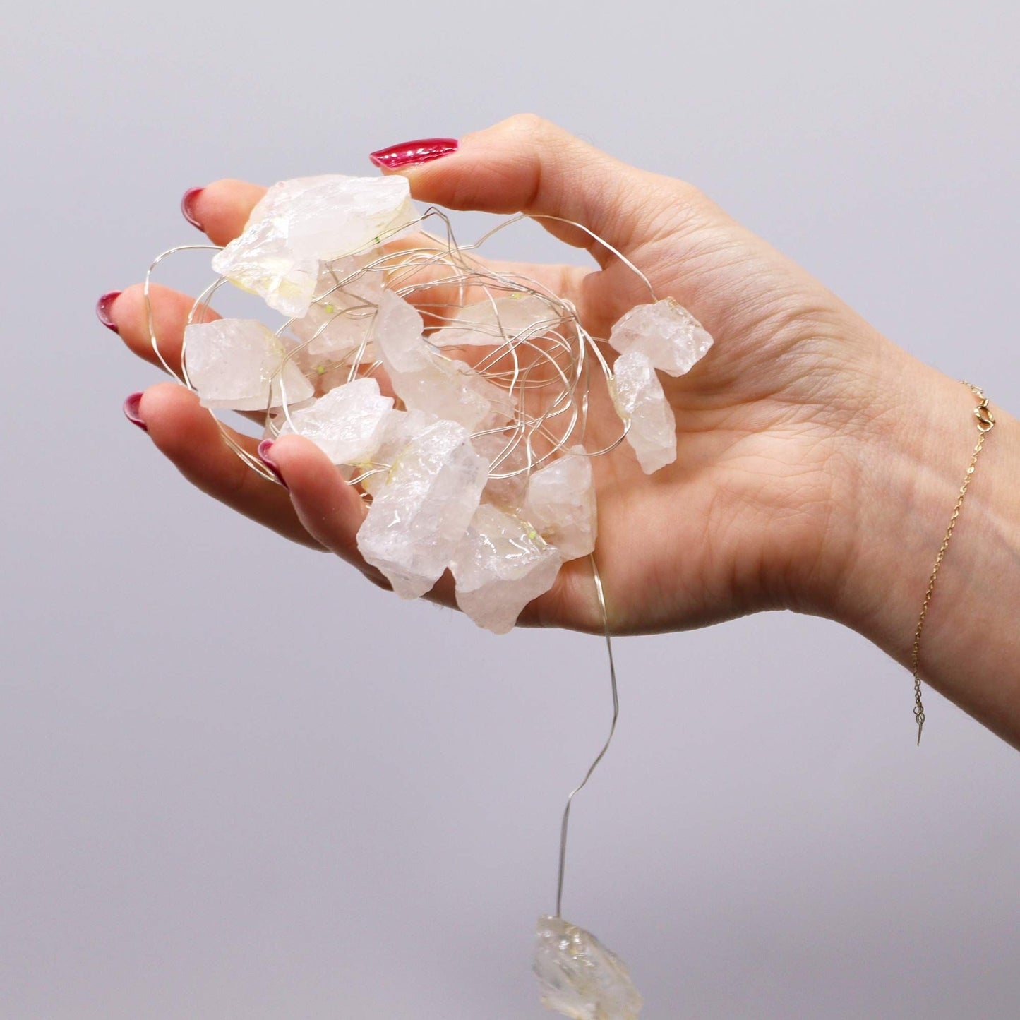 Gemstone Enchantment String Lights - Rock Quartz