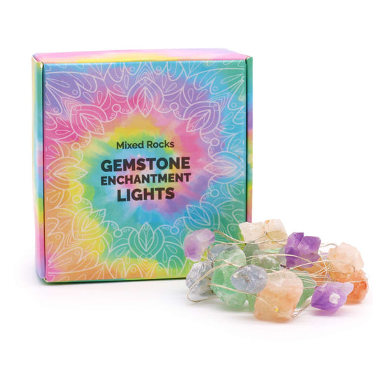 Gemstone Enchantment String Lights - Mixed Rocks