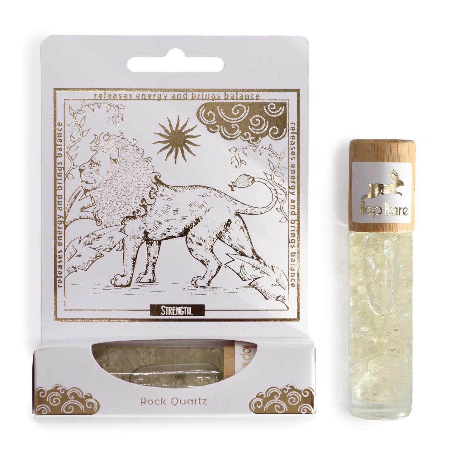 Hop Hare Essential Oil Tarot Roll On -  The Lion