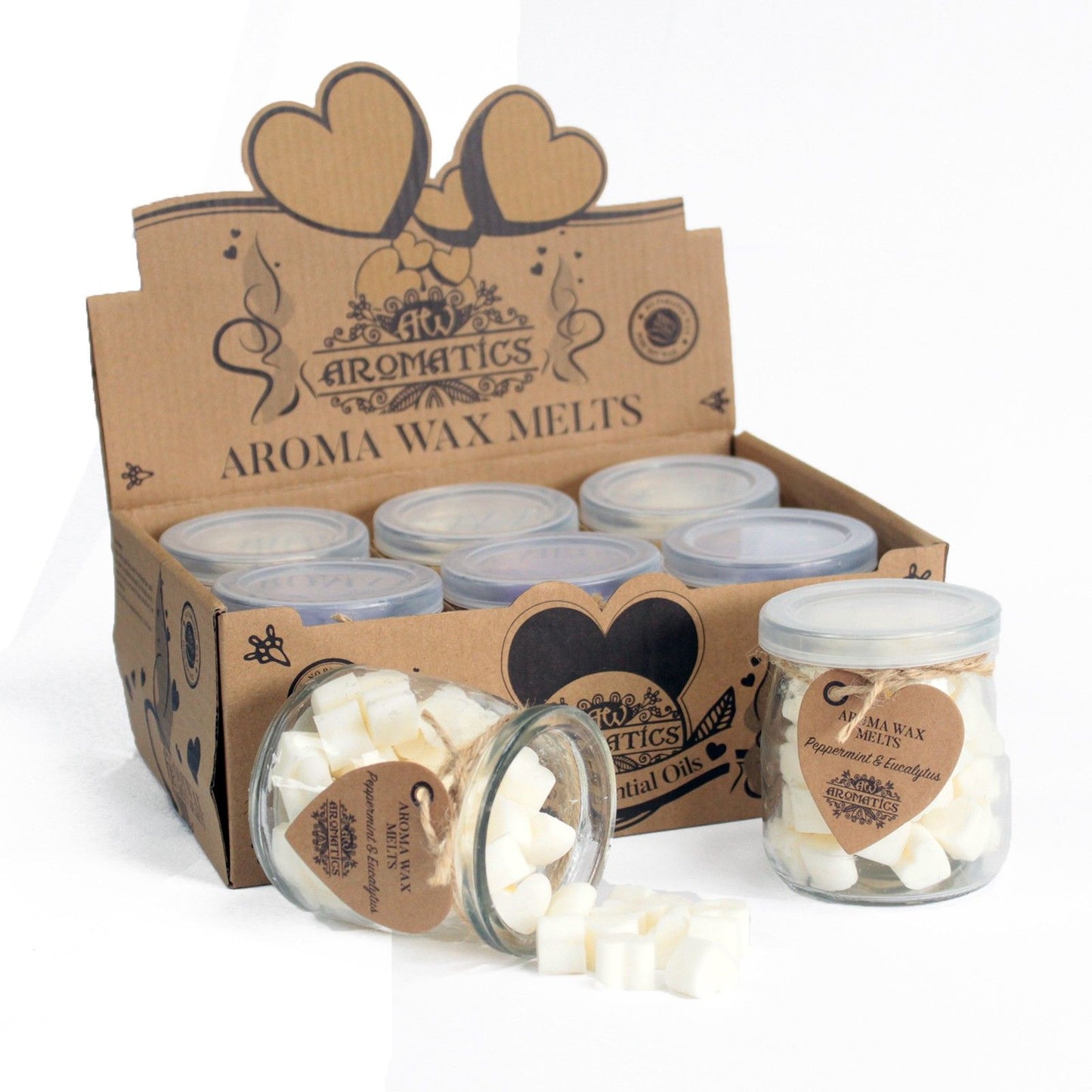 Aroma Wax Melts - Peppermint & Eucalyptus