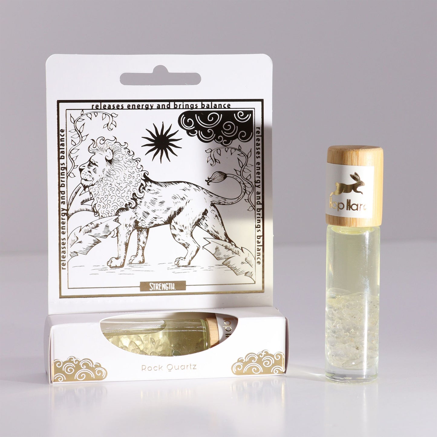 Hop Hare Essential Oil Tarot Roll On -  The Lion