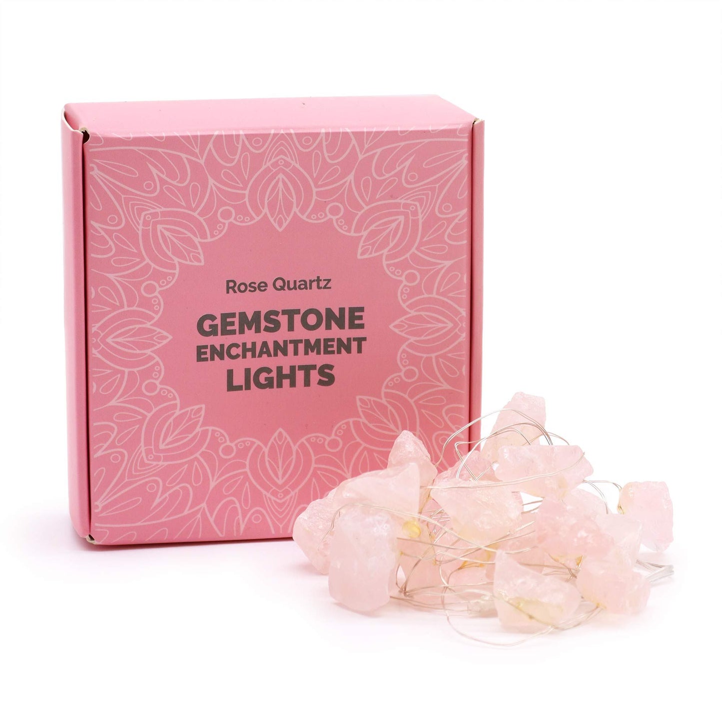 Gemstone Enchantment String Lights - Rose Quartz