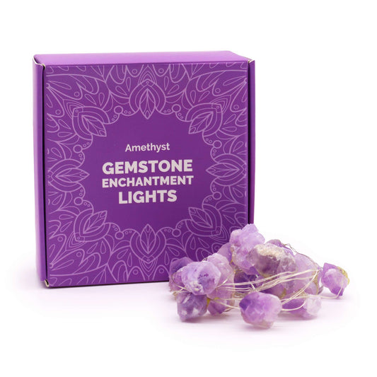 Gemstone Enchantment String Lights - Amethyst